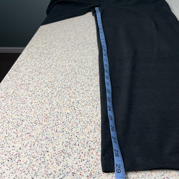 Vuori Women's Elevation Trouser Black Heather Wide Leg High Rise Pants Size XL - Picture 9 of 9